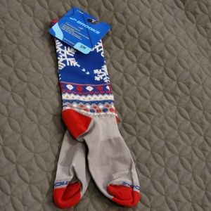 Brooks Ugly Sweater Socks Size Small/Medium